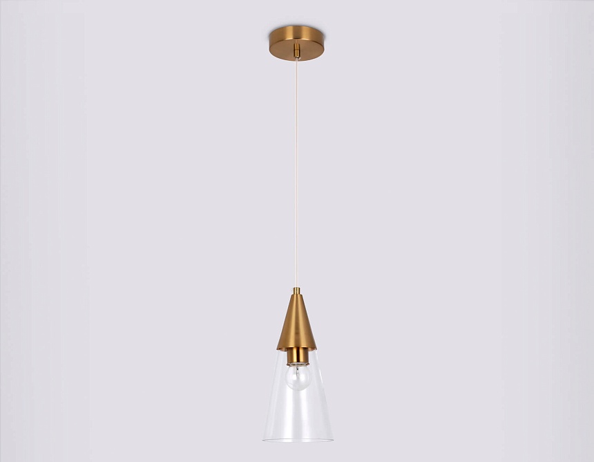 TR3666 BS/CL латунь/прозрачный E14 max 40W D120*1000